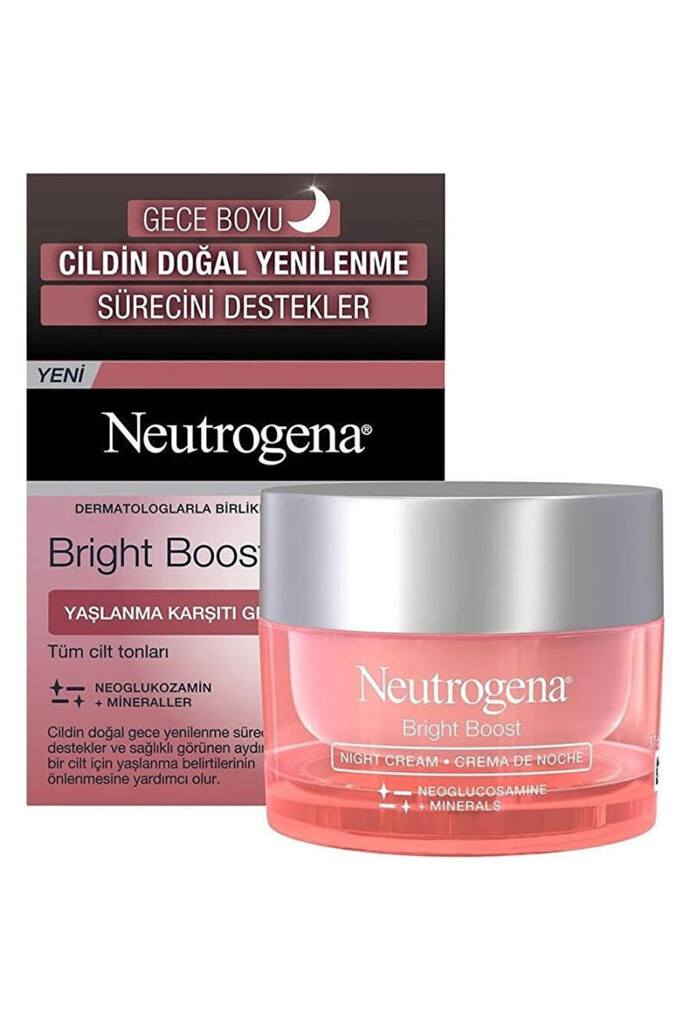 Neutrogena Bright Boost Yaşlanma Karşıtı Gece Kremi 50 ml
