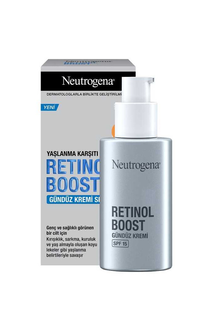 Neutrogena Retinol Boost Kırışıklık Karşıtı Spf Gündüz Kremi 50 ml