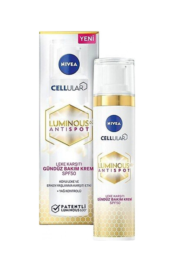 Nivea Cellular Luminous630 Antispot Leke Karşıtı Gündüz Bakım Kremi Spf50 40 ml