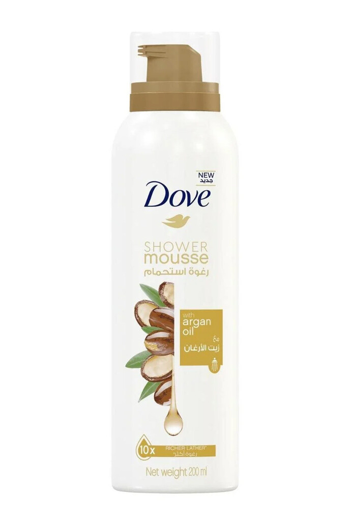 Dove Argan Yağı Köpük Duş Jeli 200 ml