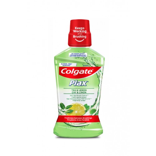 Colgate Ağız Bakım Suyu Plax Çay Ve Limon 500 Ml