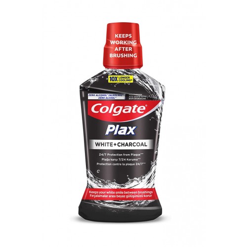 Colgate Plax White Charcoal Ağız Suyu 500 Ml