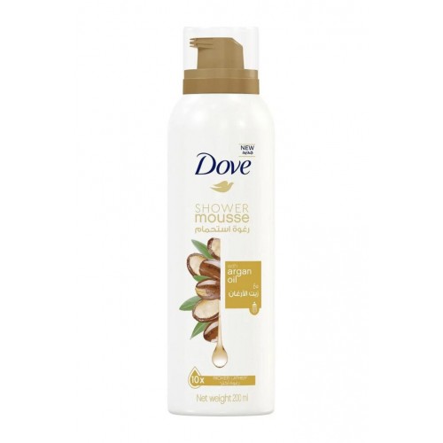 Dove Argan Yağı Köpük Duş Jeli 200 ml