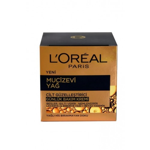 Loreal Paris Mucizevi Yağ Cilt Güzelleştici Günlük Bakım Kremi