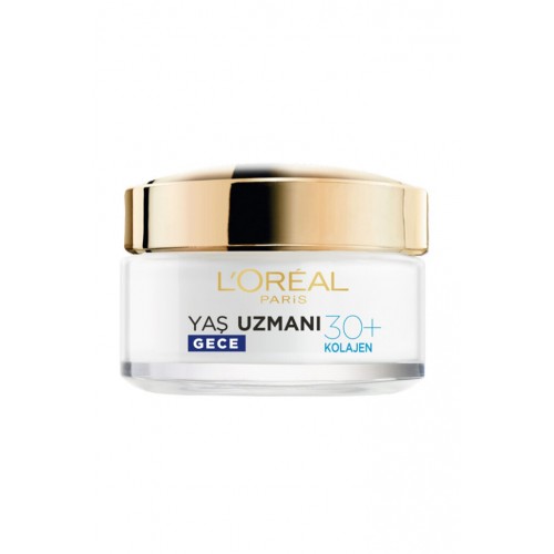 Loreal Paris Yaş Uzmanı Kırışıklık Karşıtı Nemlendirici Gece Kremi 50 ml