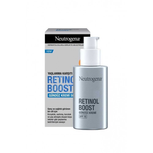 Neutrogena Retinol Boost Kırışıklık Karşıtı Spf Gündüz Kremi 50 ml