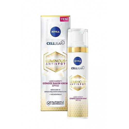 Nivea Cellular Luminous630 Antispot Leke Karşıtı Gündüz Bakım Kremi Spf50 40 ml