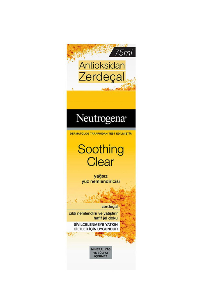 Neutrogena Soothing Yağsız Yüz Nemlendiricisi 75 ml