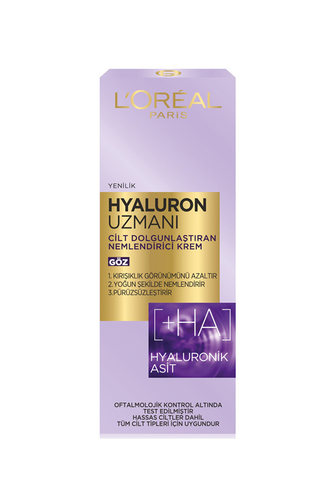Loreal Paris Hyaluron Uzmanı Nemlendirici Göz Çevresi Kremi 15 ml