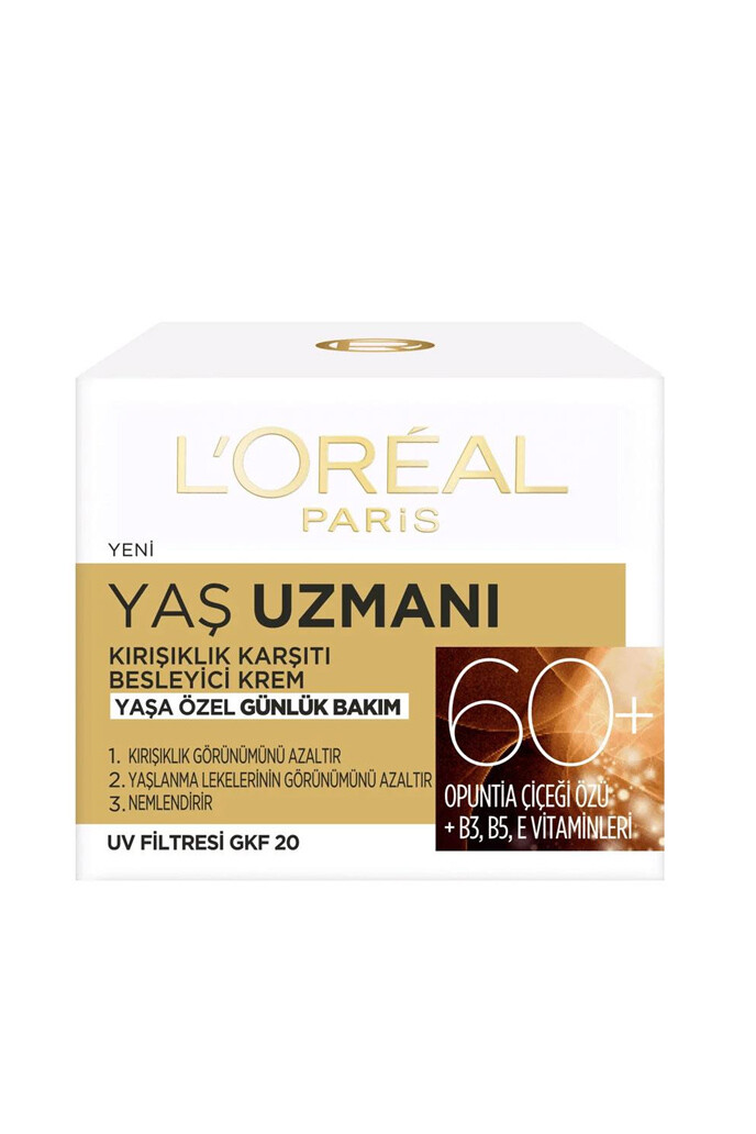 Loreal Paris Yaş Uzmanı 60+ Kırışıklık Karşıtı Besleyici Krem 50 ml