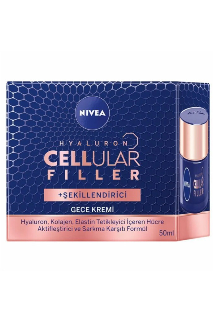 Nivea Hyaluron Cellular Filler Şekillendirici Gece Kremi 50 ml