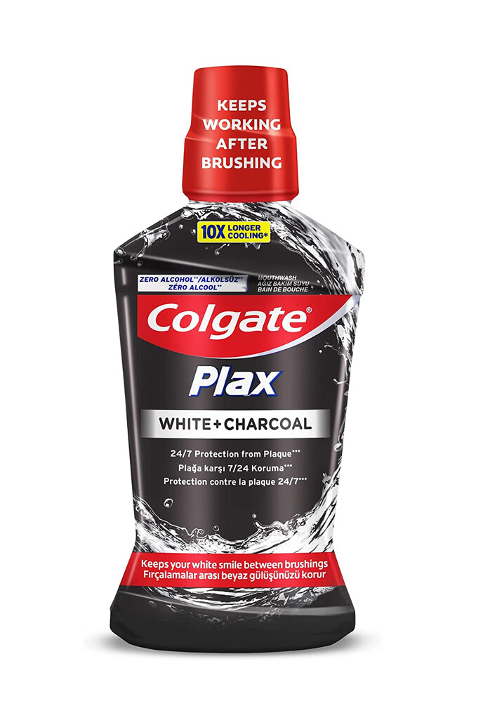 Colgate Plax White Charcoal Ağız Suyu 500 Ml