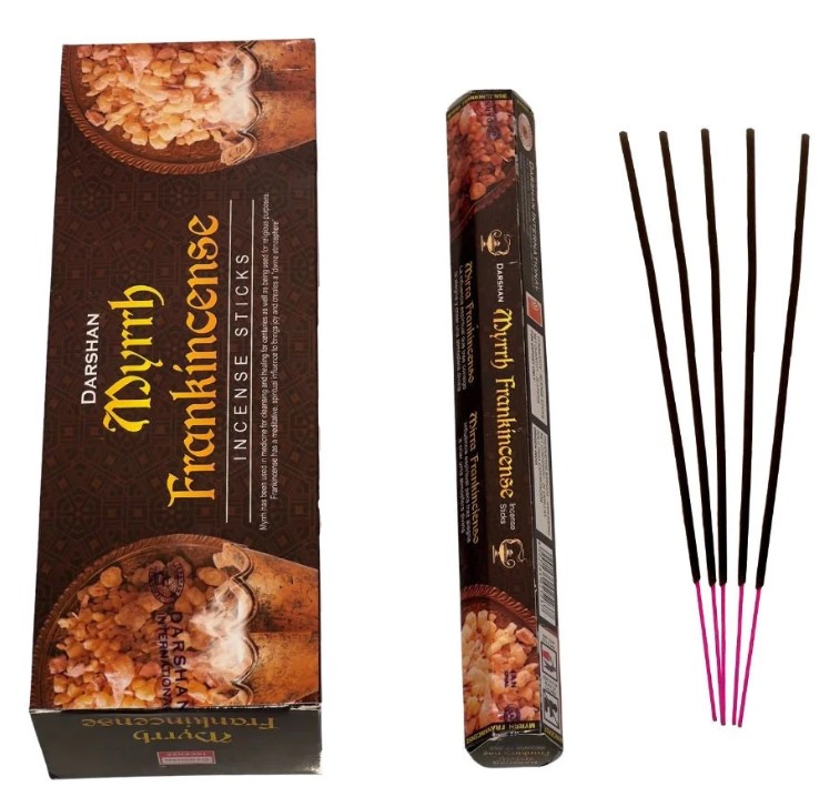 Darshan Myrrh Franki̇ncense  20li Çubuk Tütsü