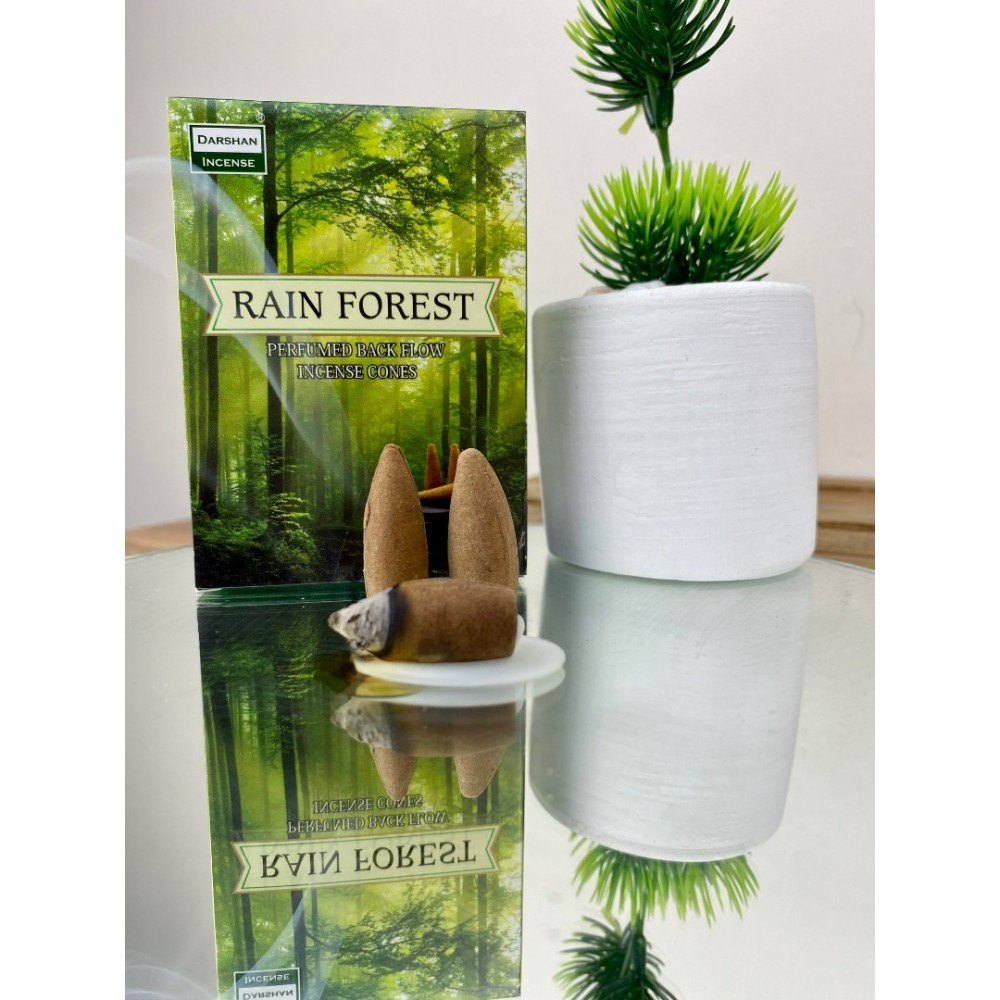 Darshan Rai̇n Forest Yağmur Ormanlari Geri Akış Şelale 10lu Tütsü Mumu